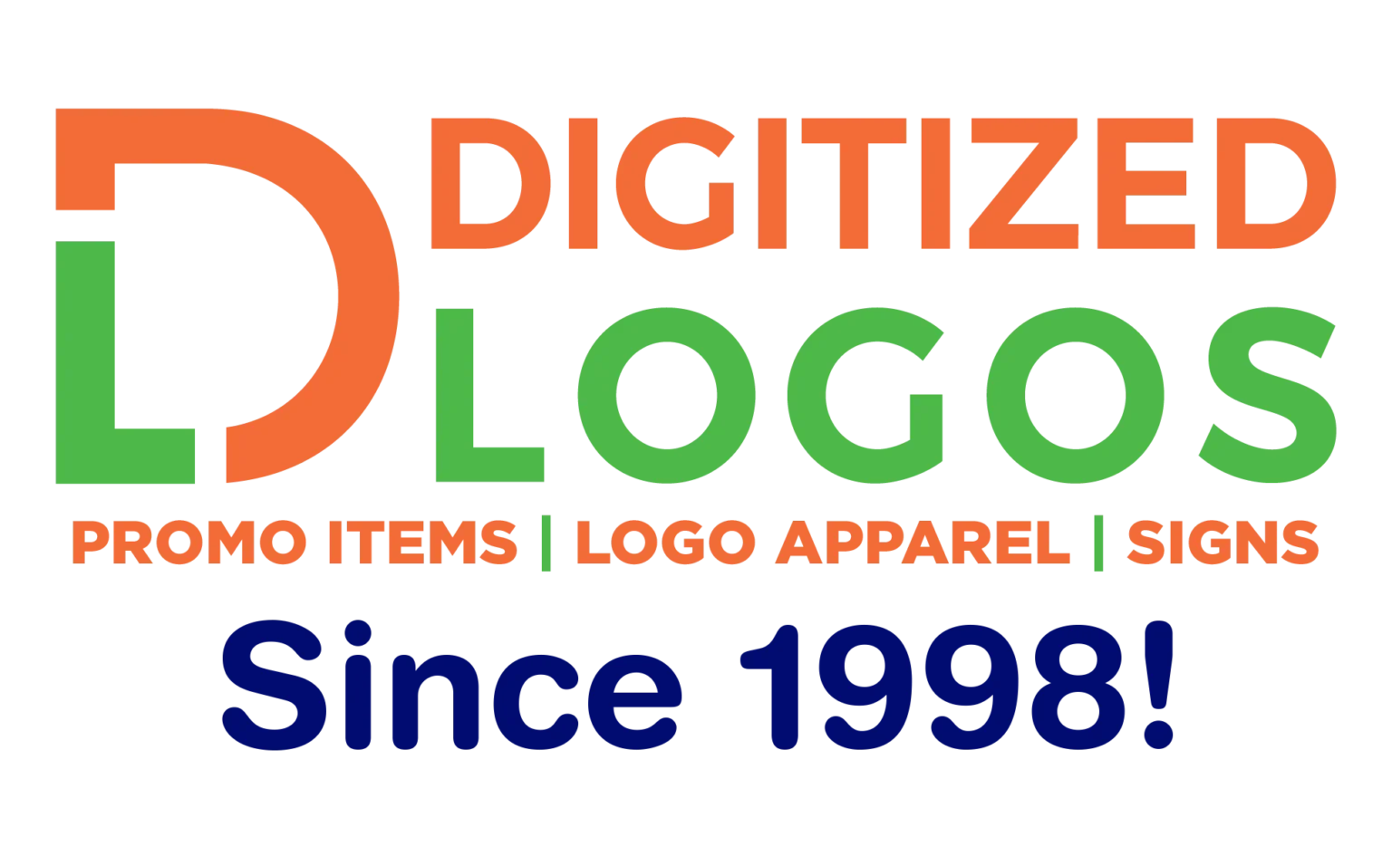 Digitized Logos Promotional Products and Logo Items