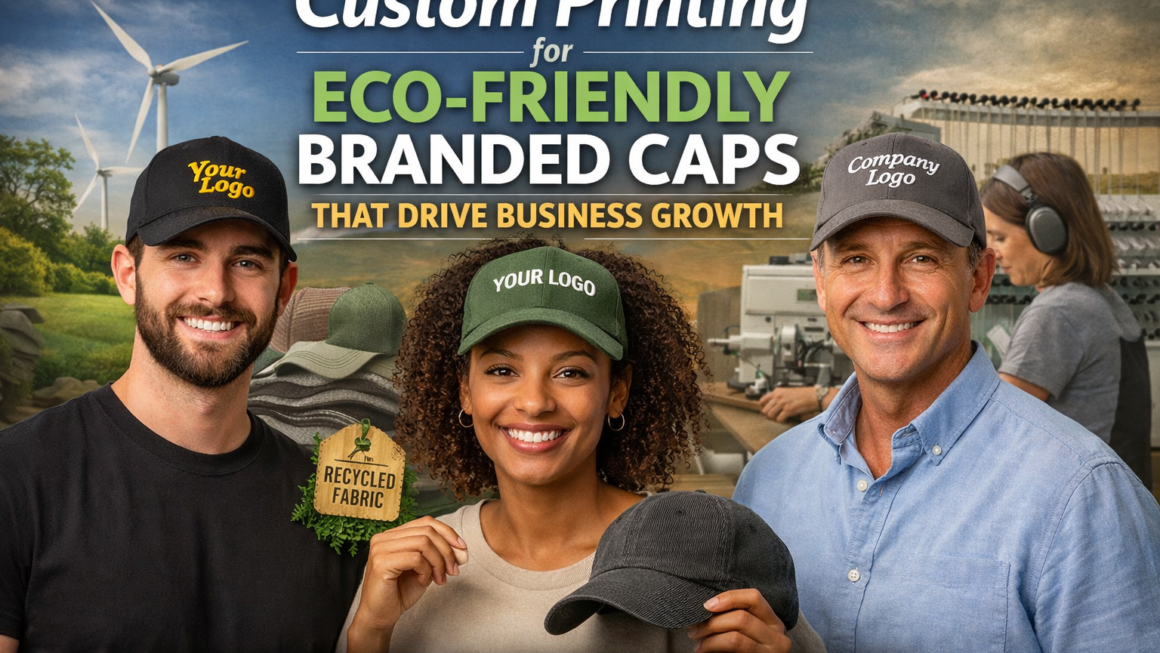 Custom Printing Guide for Eco-Friendly Branded Caps