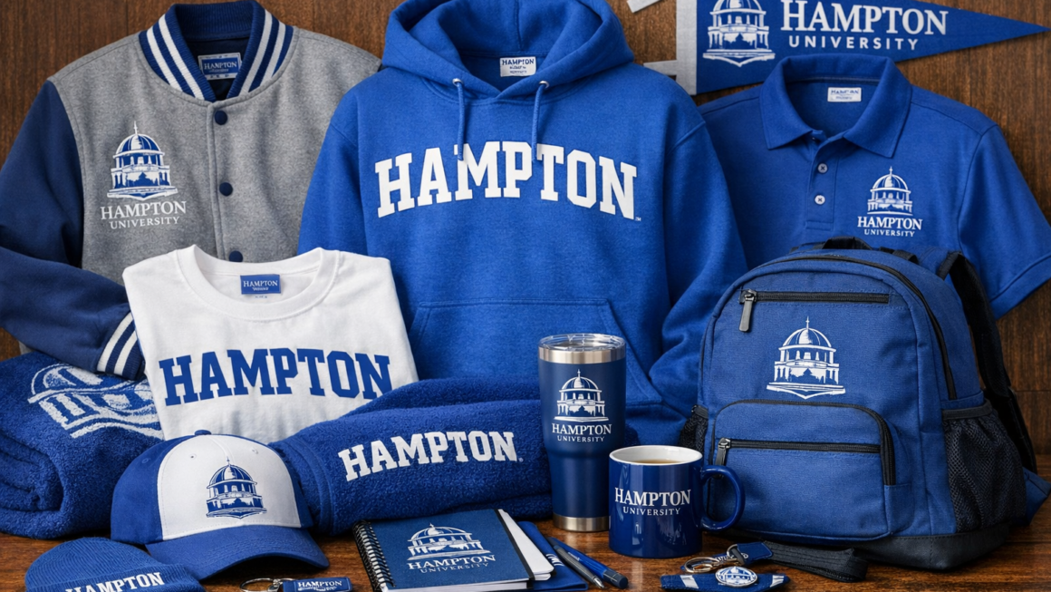 Top 10 Branded Apparels and Logo Items with the Hampton University Logo