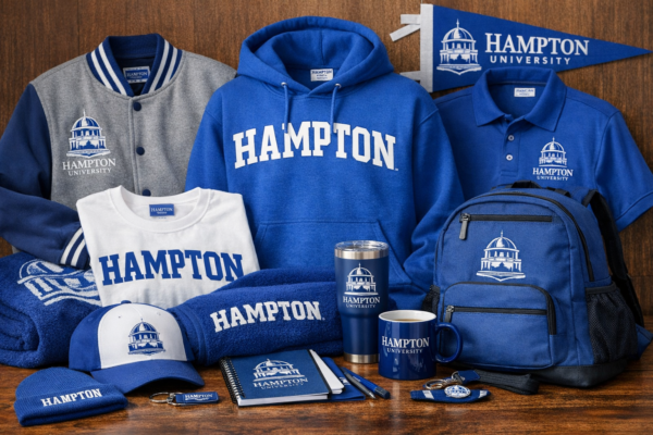 Top 10 Branded Apparels and Logo Items with the Hampton University Logo