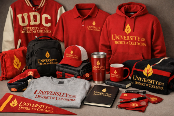 Top 10 Branded Apparels with the University of the District of Columbia Logo and Logo Items