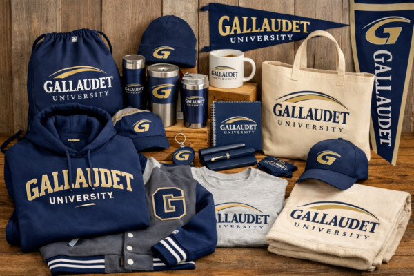 Top 10 Gallaudet University Logo Apparels and Items