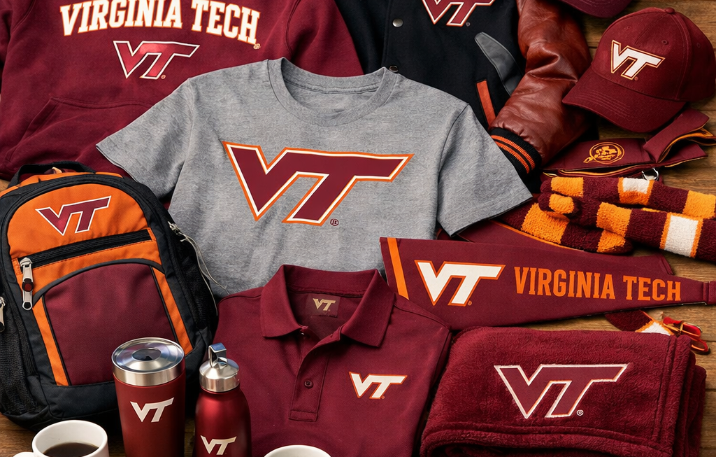 Top 10 Virginia Tech Branded Apparels and Logo Items
