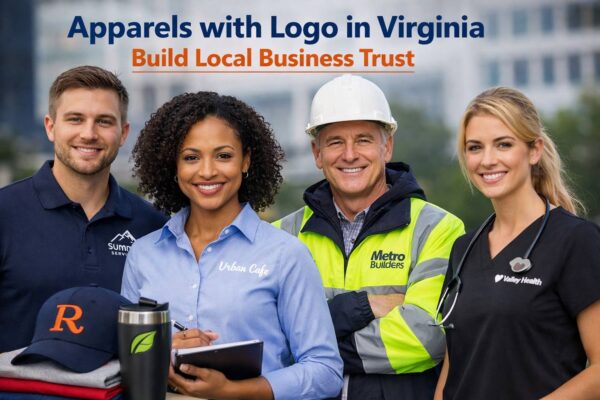Apparels with Logo in Virginia for Local Brand Trust