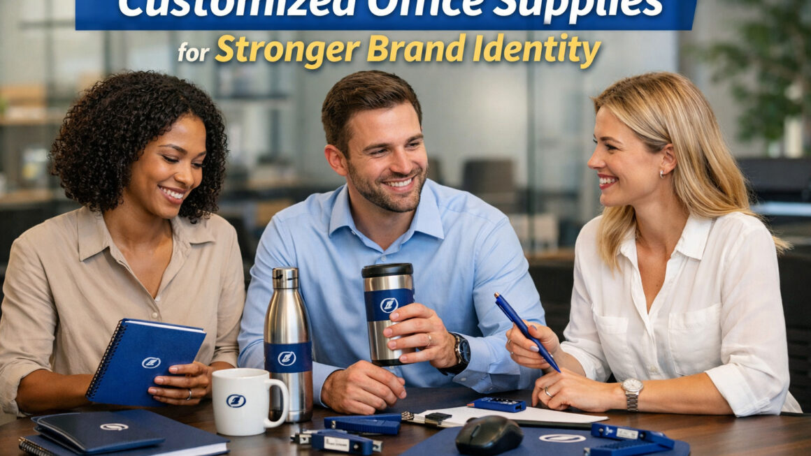 Customized Office Supplies That Strengthen Brand Identity
