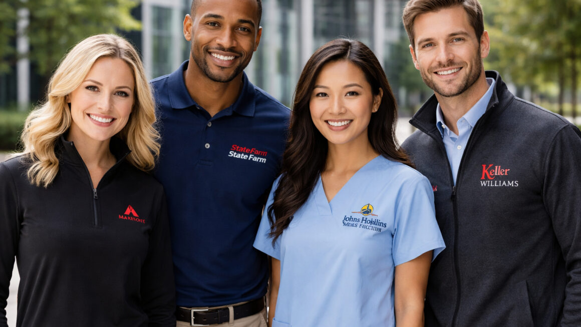 Custom Branded Apparel With Logos for Businesses