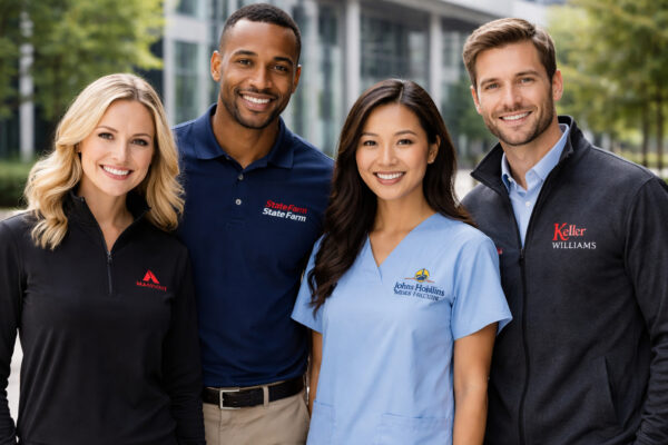 Custom Branded Apparel With Logos for Businesses