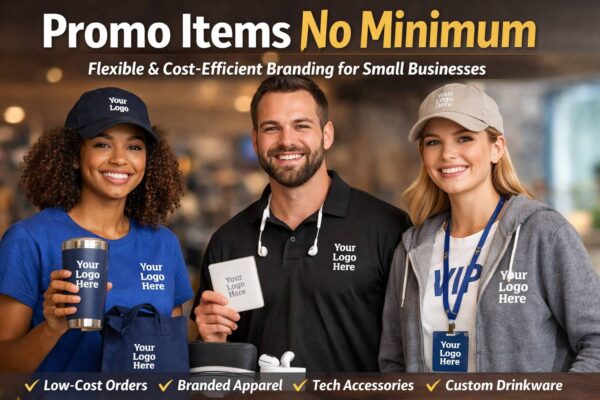 Promo Items No Minimum for Smart Brand Growth