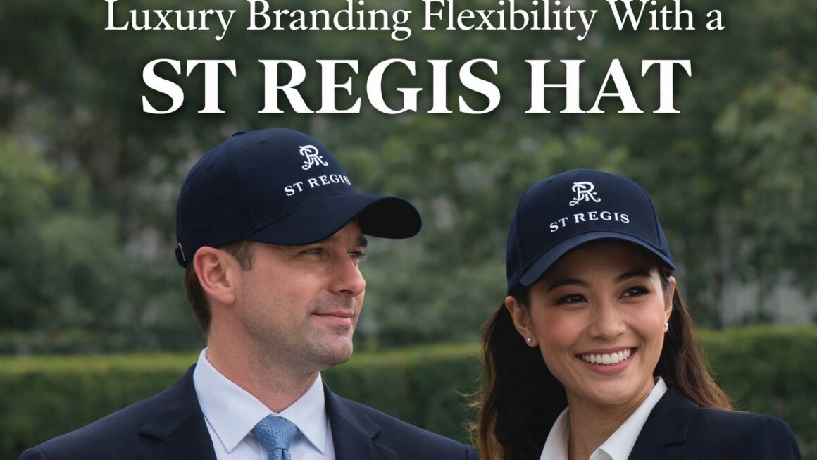 St Regis Hat Branding Without Order Minimums