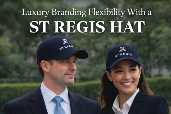 St Regis Hat Branding Without Order Minimums