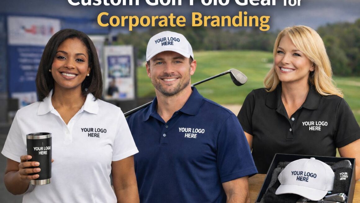 Custom Golf Polo Gear for Corporate Branding