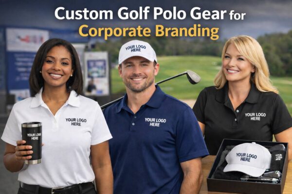 Custom Golf Polo Gear for Corporate Branding