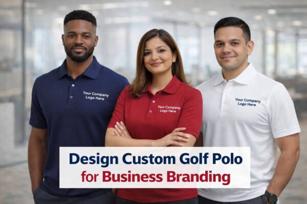 Design Custom Golf Polo for Business Branding
