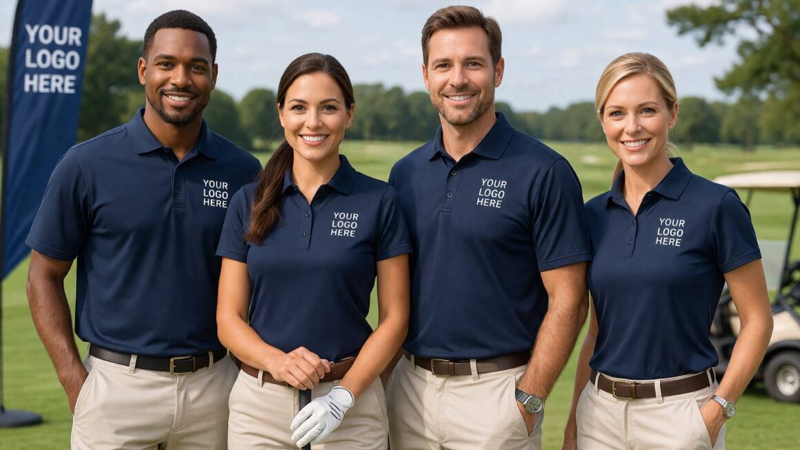 Design Custom Golf Polo for Business Branding