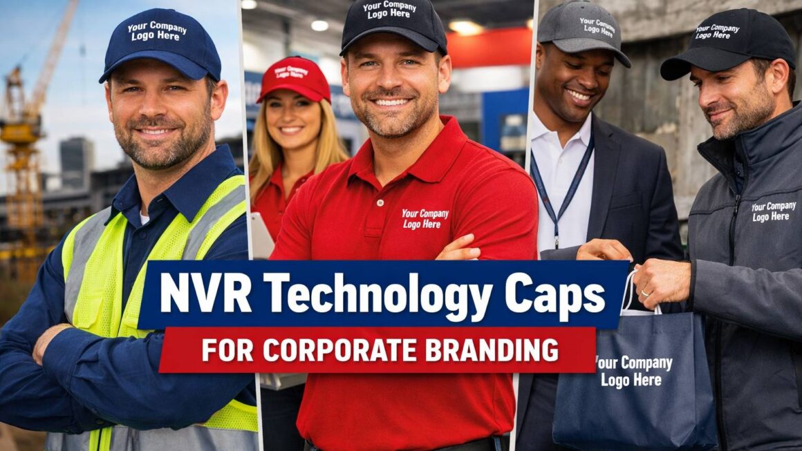 NVR Technology Caps for Corporate Branding