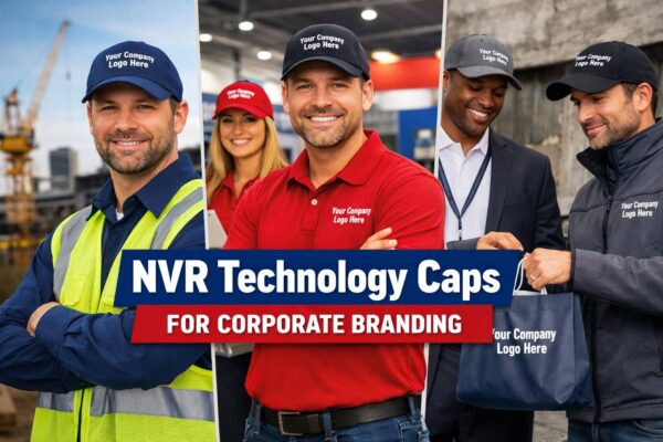 NVR Technology Caps for Corporate Branding