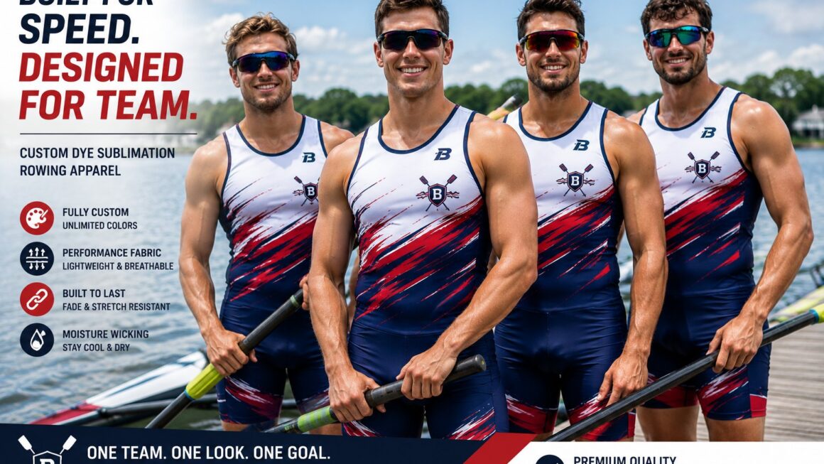 Boat Rowing Jerseys for Teams and Clubs