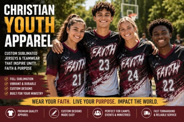 Christian Youth Apparel: Custom Jerseys & Teamwear