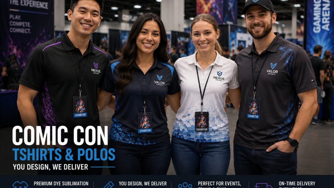 Comic Con Tshirts for Events and Brand Promotion