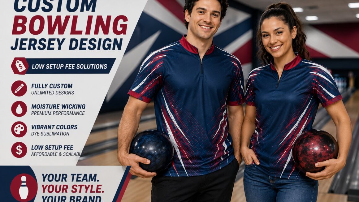 Custom Bowling Jersey Design for Teams and Brands