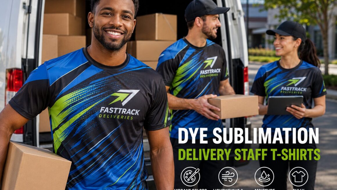 Delivery Staff T-Shirts for Branding and Performance