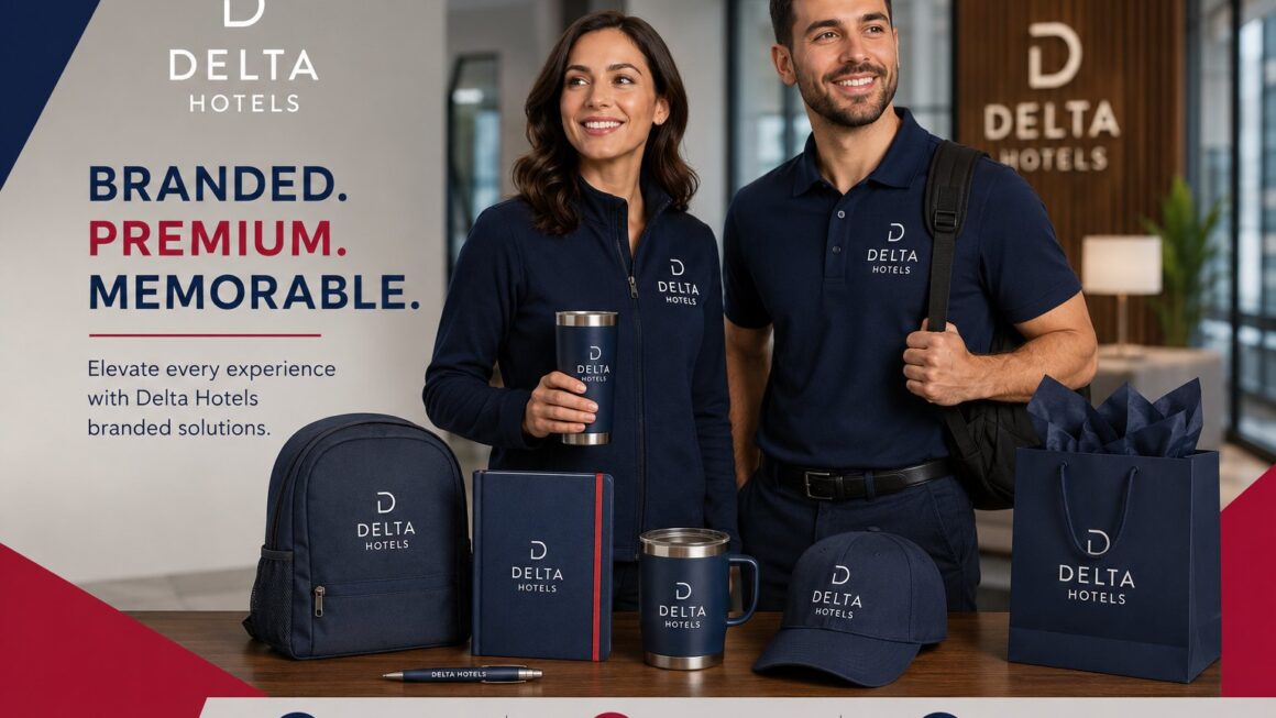 Delta Hotels Logo Items for Brand Visibility