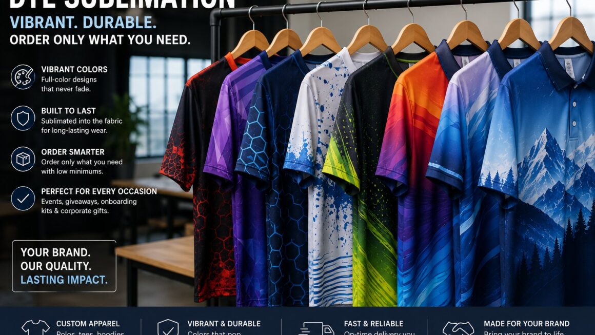 Dye Sublimation for Scalable Branded Merchandise
