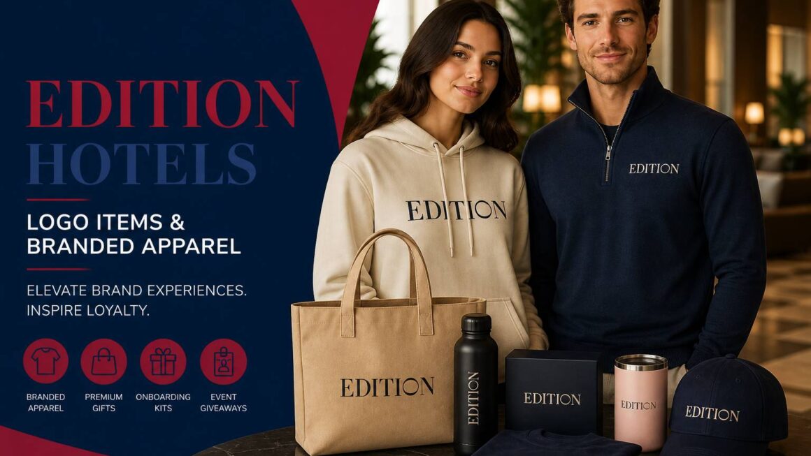 Edition Hotels Logo Items: Branded Apparel Guide