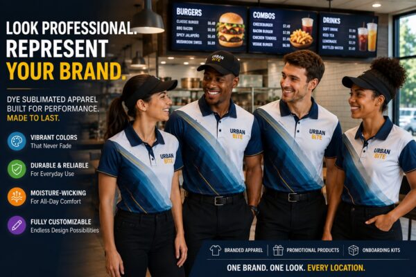Fast Food Apparels and Full Dye Sublimation
