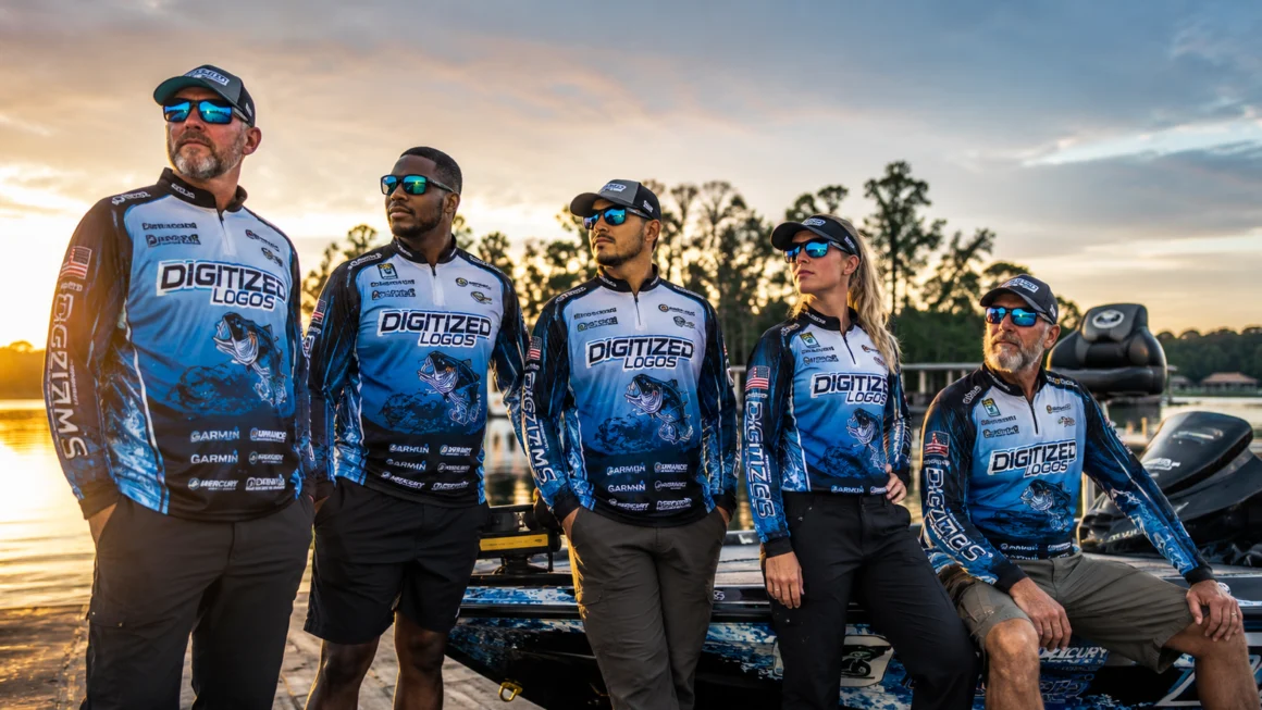 Fishing Team Shirts for Custom Brand Visibility