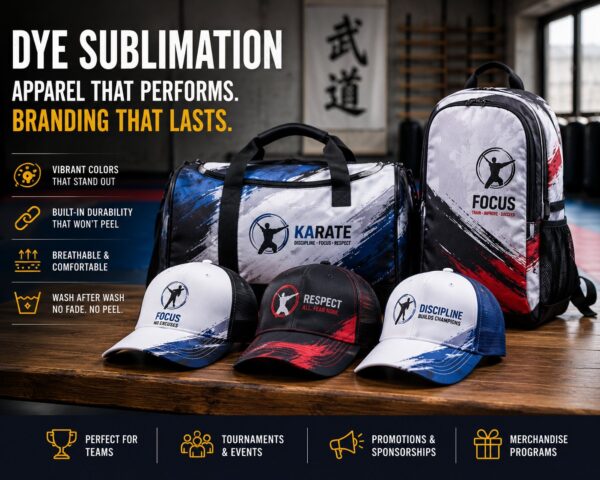 Karate Uniforms With Dye Sublimation Benefits