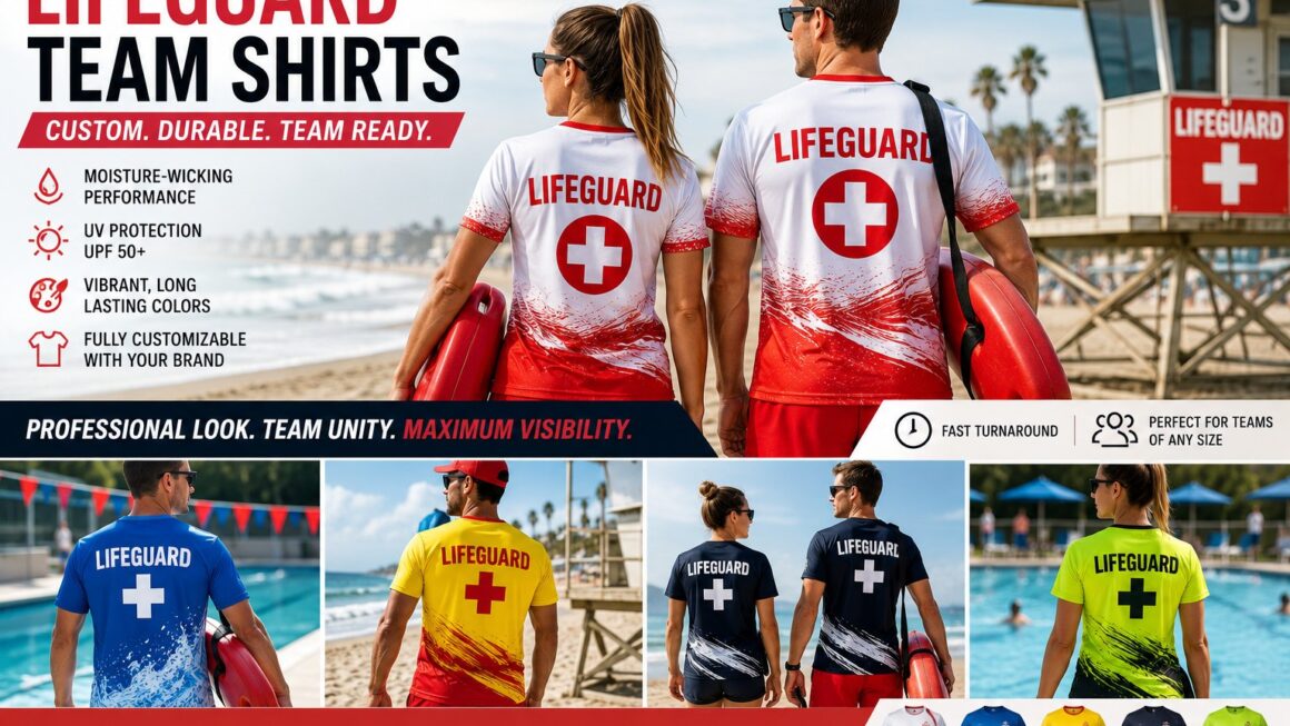 Lifeguard Team Shirts for Events and Beach Teams