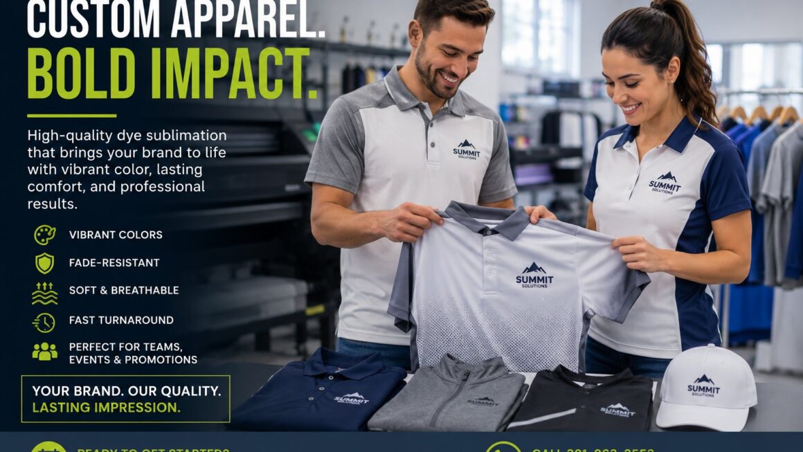 Local Dye Sublimation for Custom Apparels