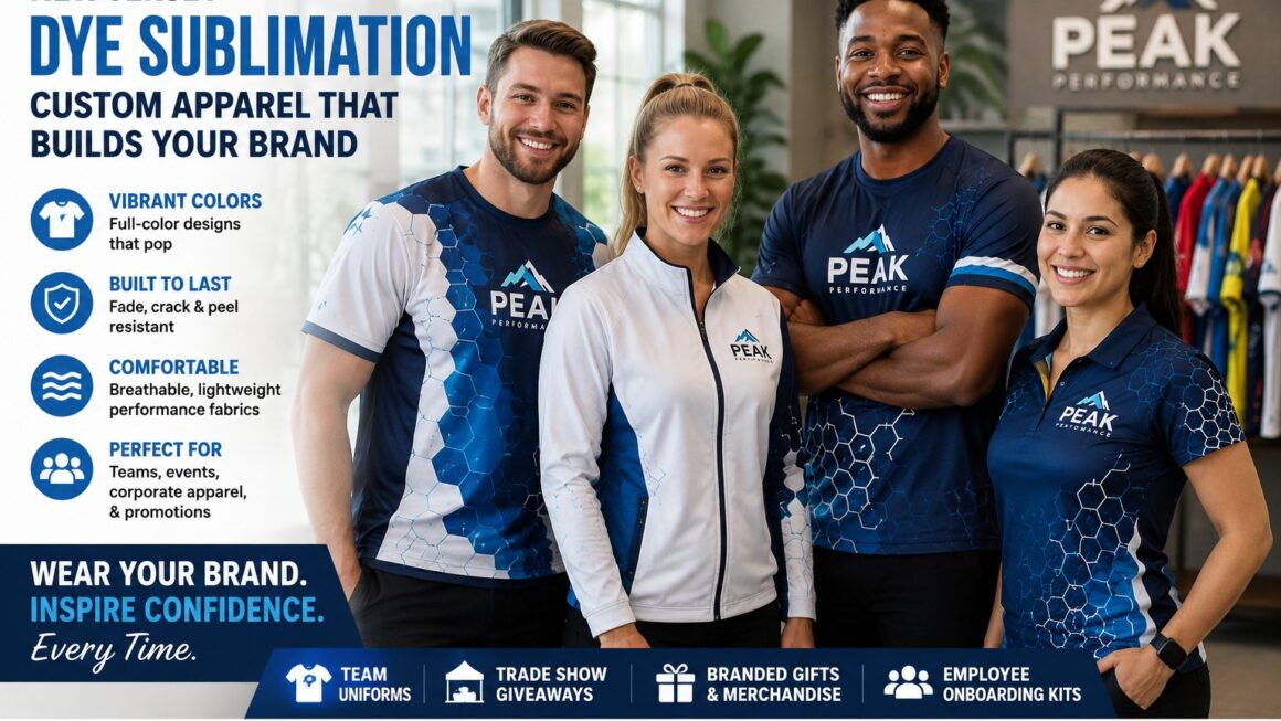 New Jersey Dye Sublimation for Custom Apparel