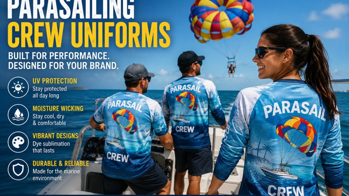Parasailing Crew Uniforms for Safety, Branding & Comfort