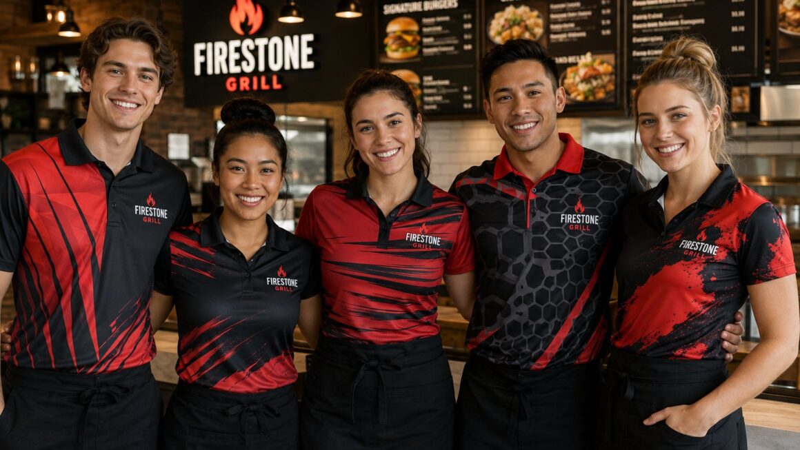 Restaurant Dye Sublimation for Custom Branded Apparel