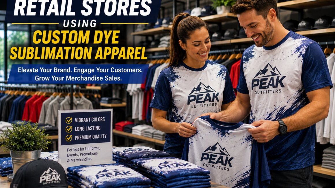 Retail Stores Using Custom Dye Sublimation Apparel