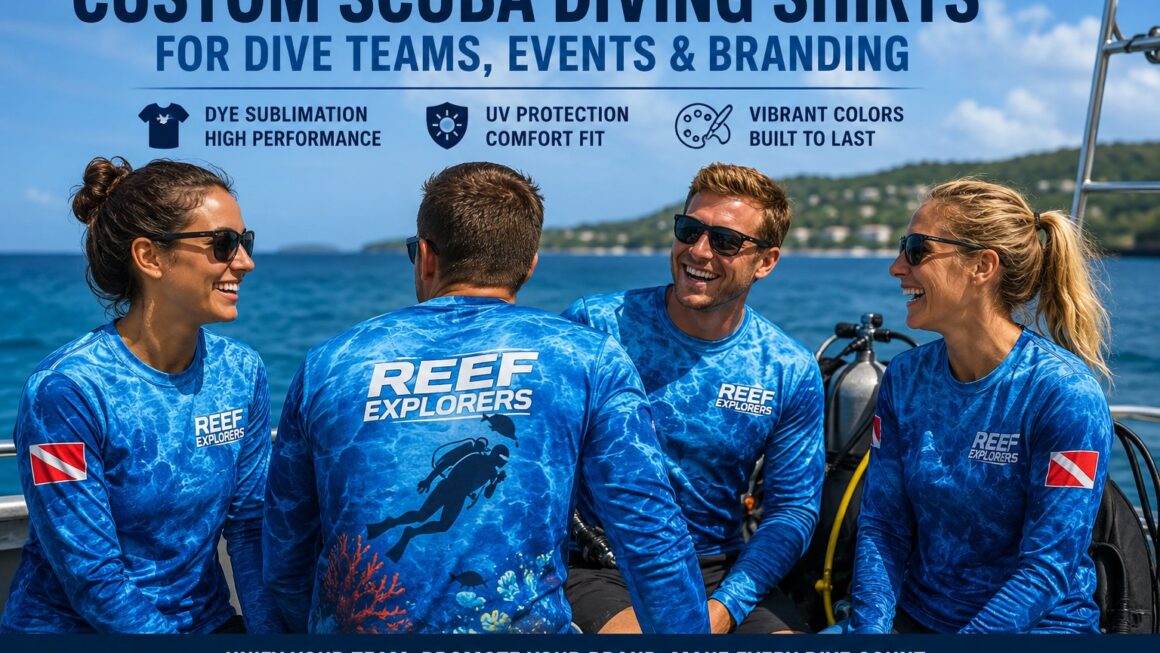 Scuba Diving Shirts for Teams, Events, and Branding