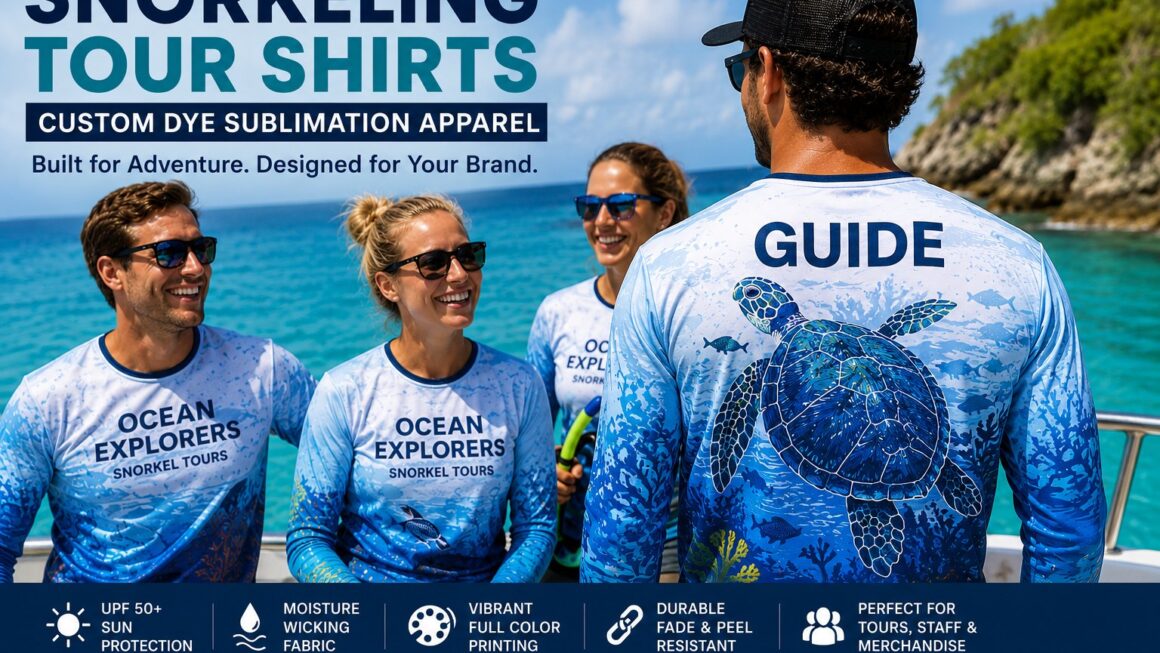 Snorkeling Tour Shirts for Custom Branded Experiences