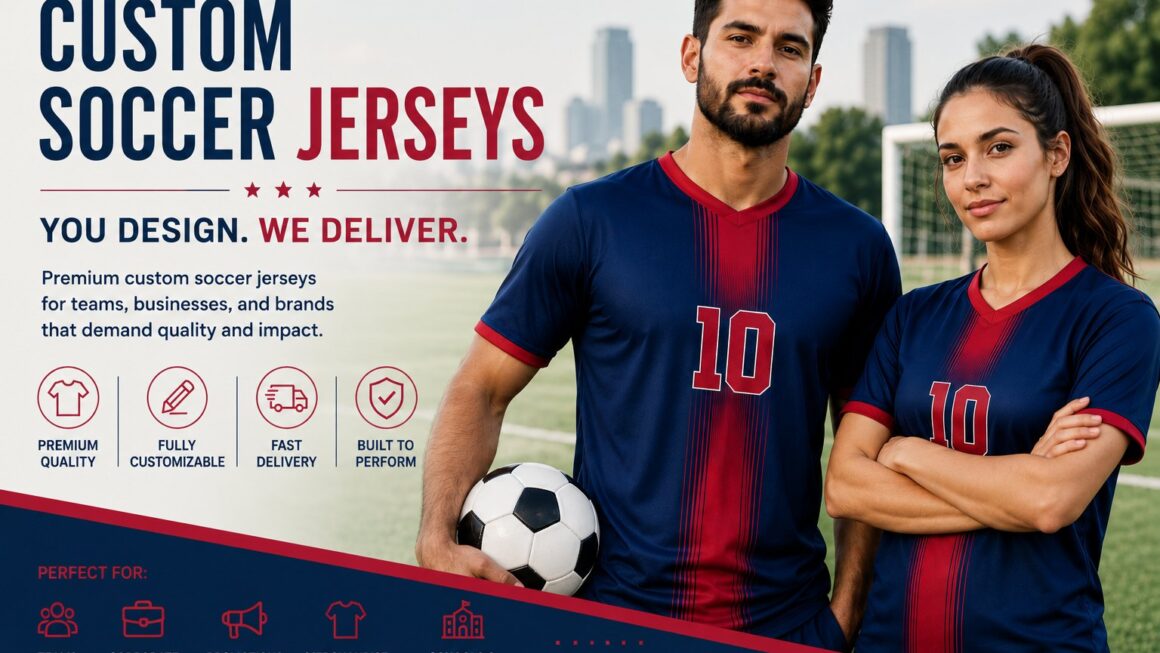 Soccer Jersey Customization for Modern Brands