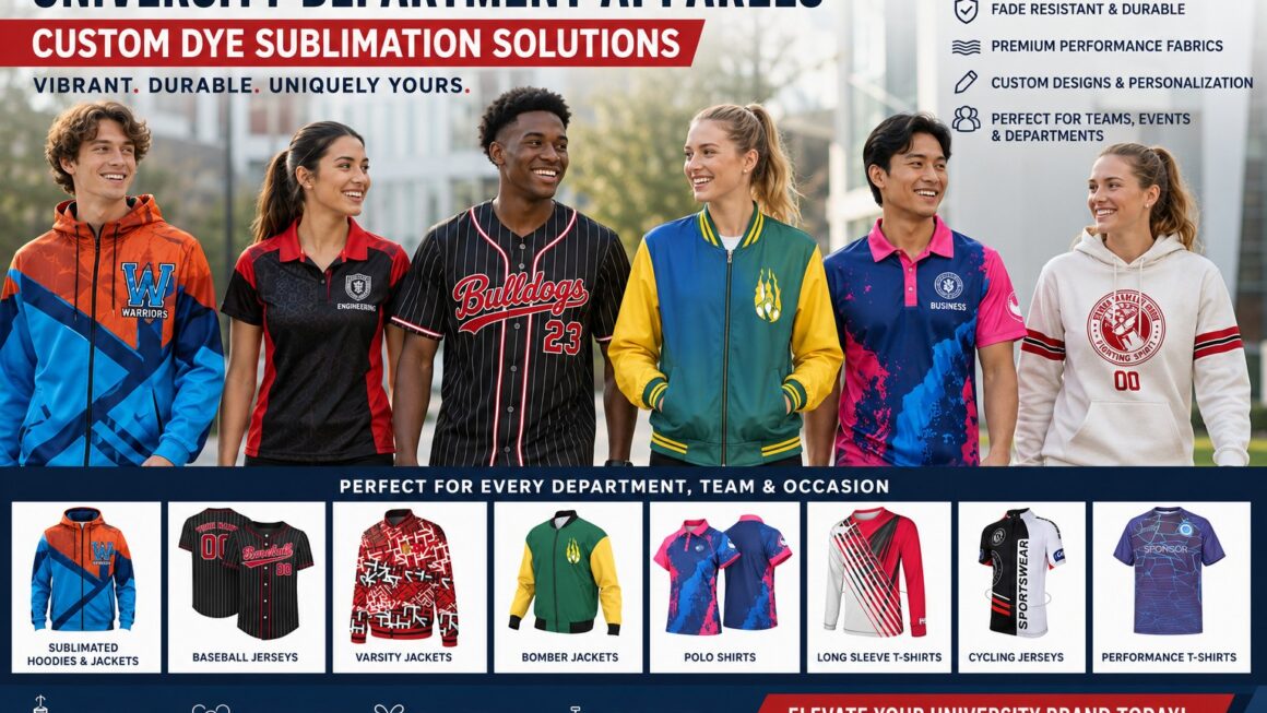 University Department Apparels Guide for Branding