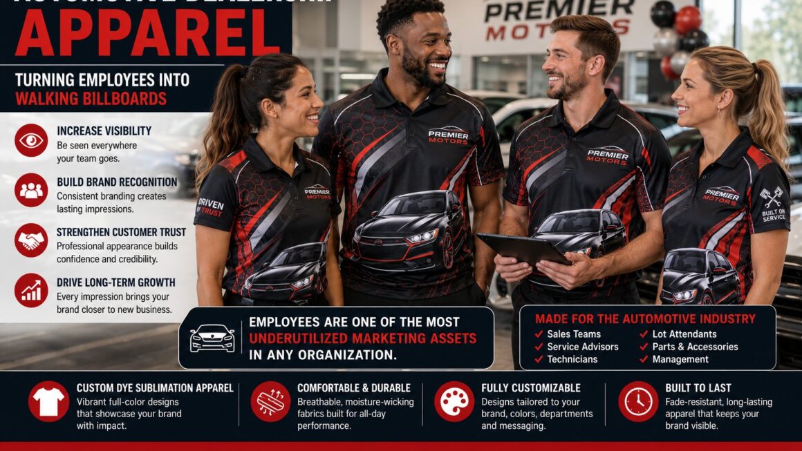 Automotive Dealership Apparel as a Branding Asset