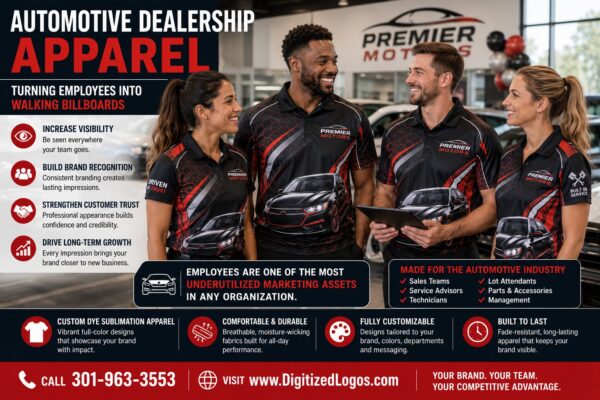 Automotive Dealership Apparel as a Branding Asset