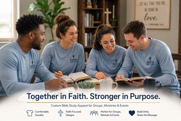 Bible Study Apparel: Custom Christian Shirts Guide