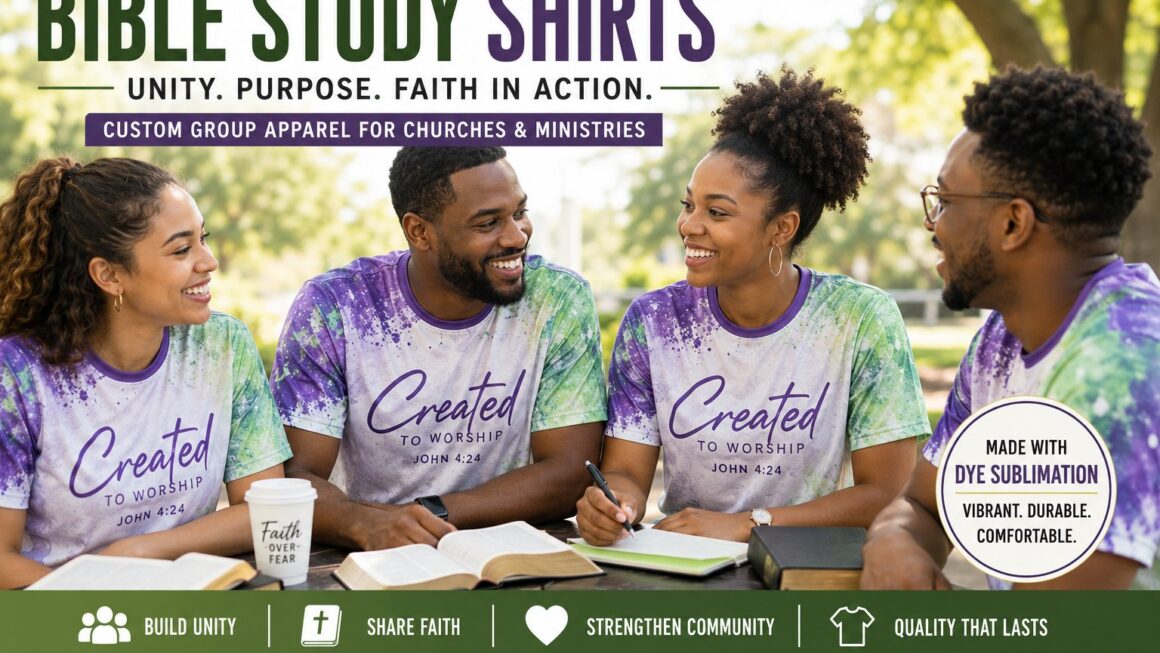 Bible Study Shirts for Groups, Churches & Events