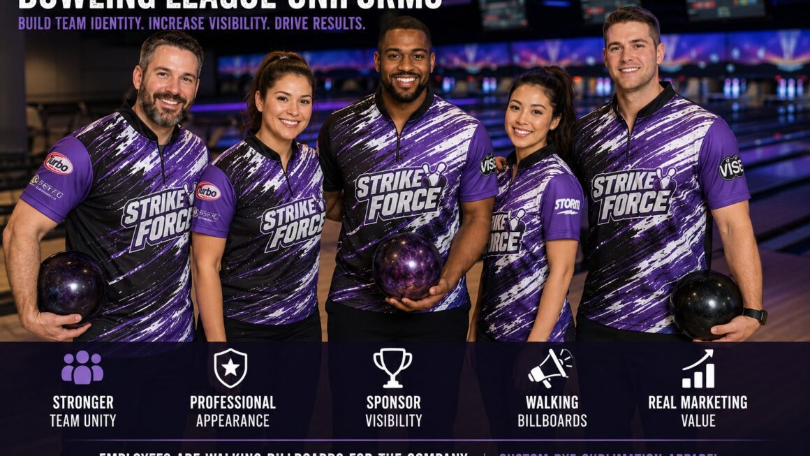 Bowling League Uniforms: How Custom Team Apparel Builds Identity, Visibility, and Long-Term Value