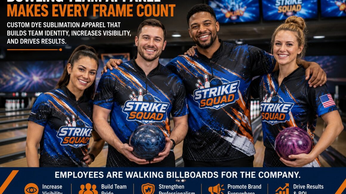 Bowling Team Apparel: How Custom Bowling Shirts Strengthen Team Identity, Visibility, and Event Branding