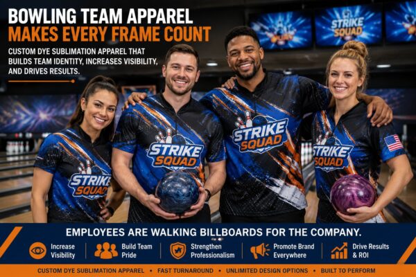 Bowling Team Apparel: How Custom Bowling Shirts Strengthen Team Identity, Visibility, and Event Branding