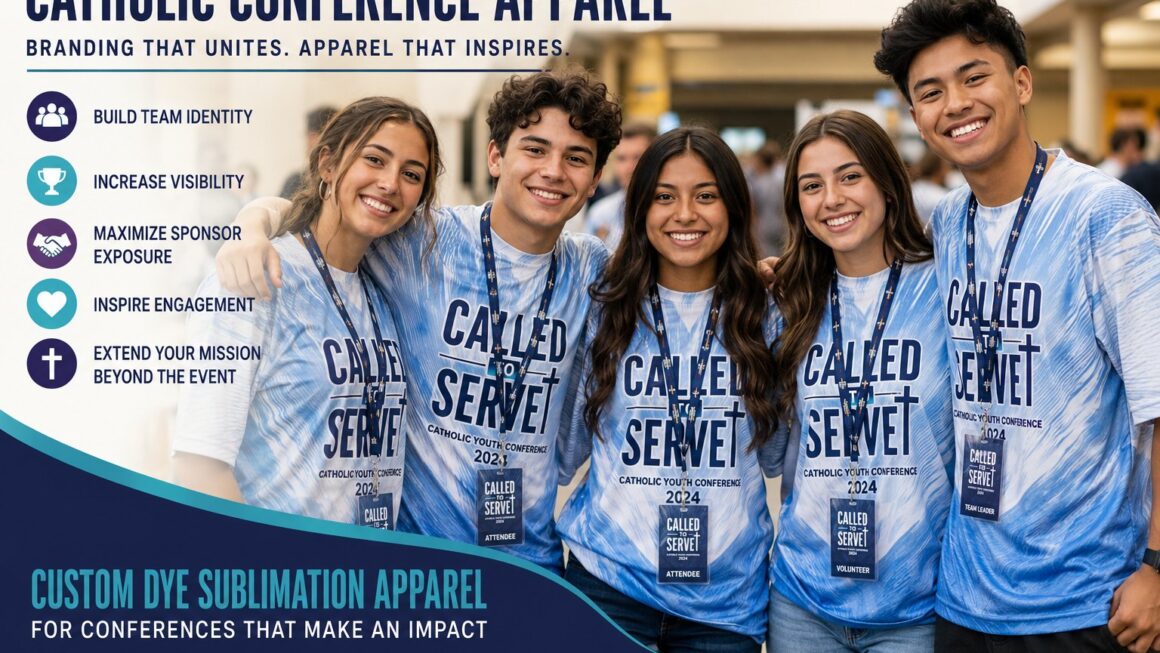 Catholic Conference Apparel: How Custom Event Apparel Increases Visibility, Sponsorship Value, and Engagement