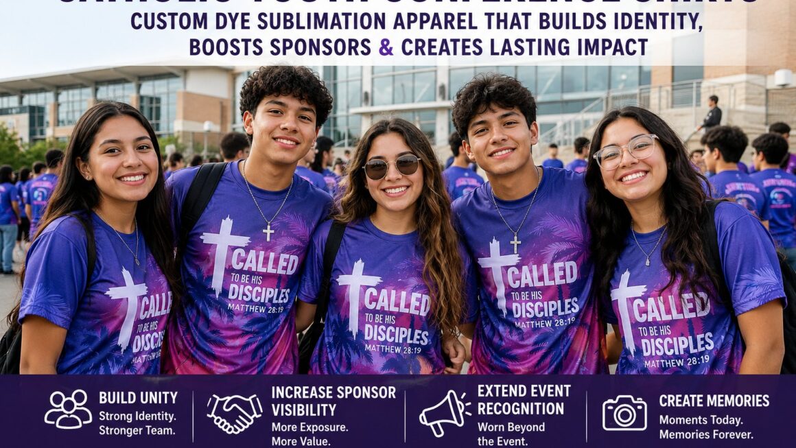 Catholic Youth Conference Shirts: How Custom Apparel Builds Identity, Visibility, and Sponsorship Value